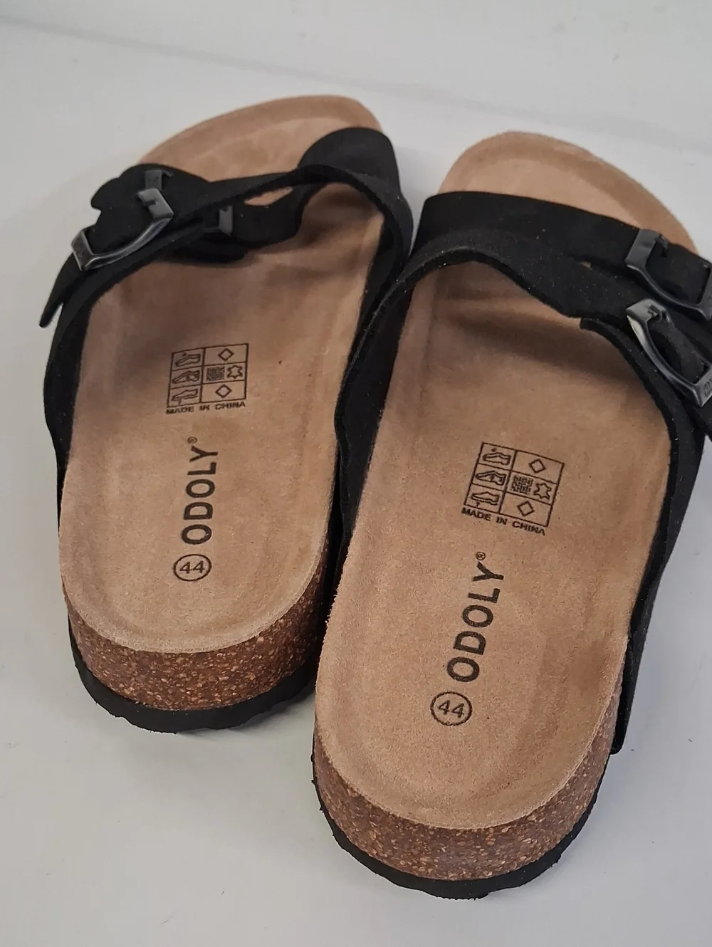 NWOT Mens Odoly Cork Footbed Slide Sandles